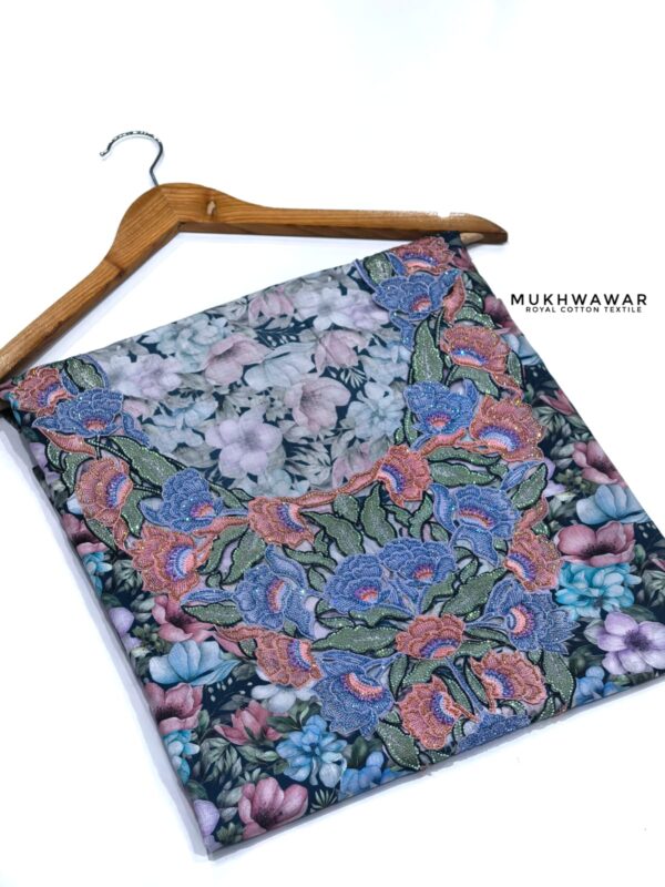 cotton digital liberty with stone  قطن ديجيتال مع الفصوص