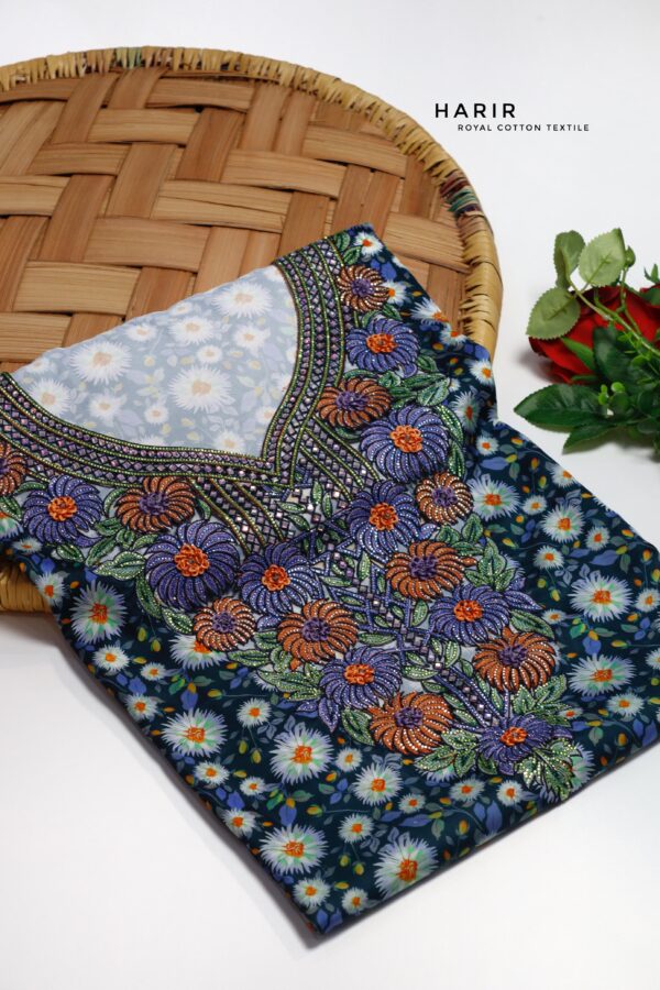 Hareer italian with crystal حرير إيطالي مع فصوص